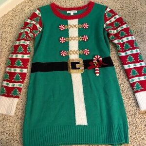 Christmas sweater tunic